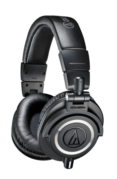 Игровая гарнитура Audio-Technica ATH-M50X Circumaural черного цвета