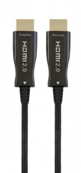 Gembird CCBP-HDMI-AOC-30M - 30 m - HDMI Type A (Standard) - HDMI Type A (Standard) - 18 Gbit/s - Black