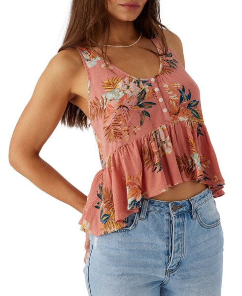 Juniors' Alina Racerback Top