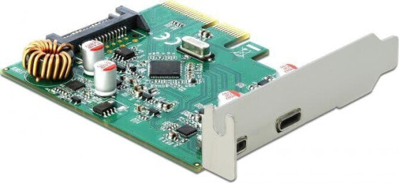 Kontroler Delock PCIe 3.0 x4 - 2x USB-C 3.1 Gen 2 (90397)