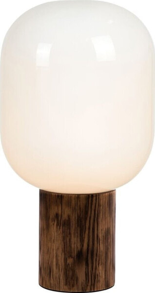 Lampa stołowa Markslojd Markslojd Skene 108663 lampa stołowa lampka 1x40W E27 drewno/biała