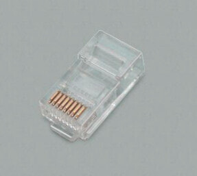 BKL Electronic 143042 1 pz. - RJ45 - Gold - Transparent - Gold - 10 g - 1 pc(s)
