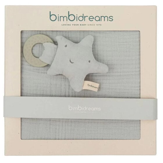 BIMBIDREAMS Cr3 Gift Box Nº3 Matelasse Blanket+Teether