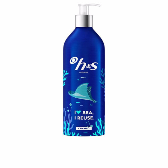 Head & Shoulders I love sea, I refuse Shampoo Шампунь против перхоти Многоразовая алюминиевая бутылка  430 мл