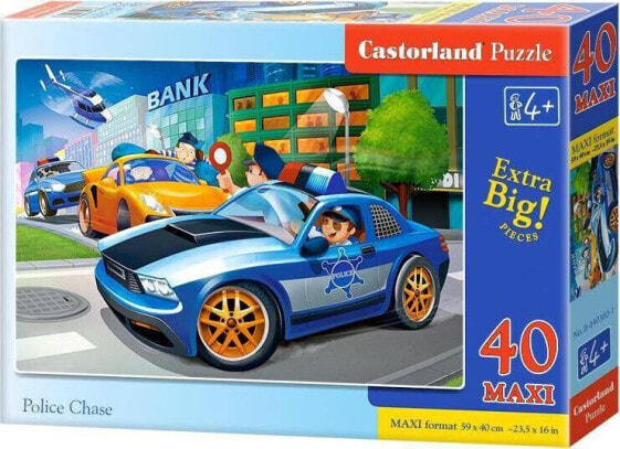 Castorland Puzzle 40 maxi - Police Chase CASTOR