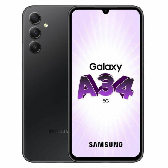 Smartphone Samsung A34 5G Grey 128 GB 6 GB RAM