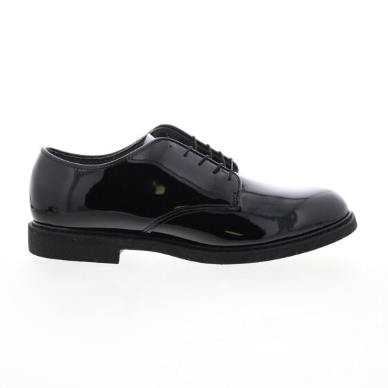 Altama O2 High Gloss Oxford Mens Black Wide Oxfords & Lace Ups Shoes