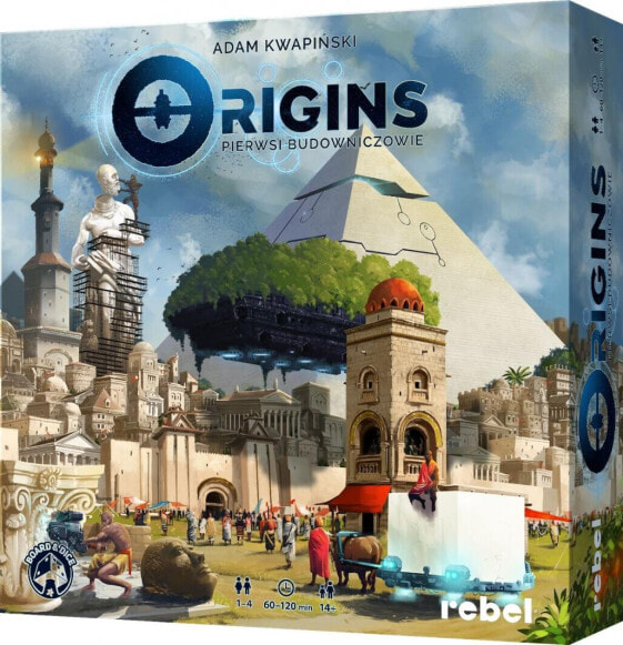 Настольная игра для компании REBEL Origins: Pierwsi Budowniczowie