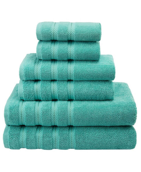 100% Cotton Luxury 6-Piece Towel Set