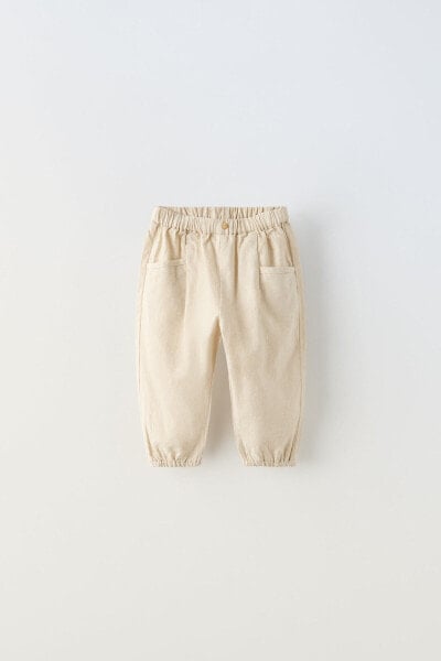Брюки-штаны из льна ZARA Linen blend для детей