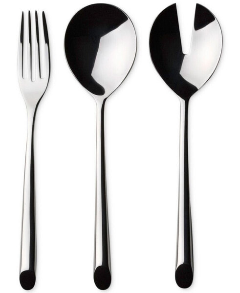 Nambe Frond 3-Piece Serving Set