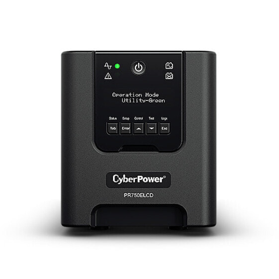 CyberPower Systems CyberPower PR750ELCDGR - Line-Interactive - 0.75 kVA - 675 W - Pure sine - 150 V - 301 V