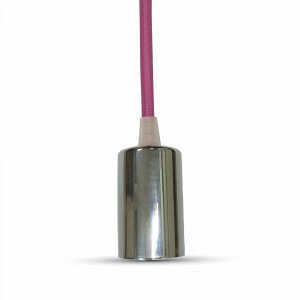 V-TAC Leuchten подвесная лампа Обработанный Хромовый, Розовый E27 3792