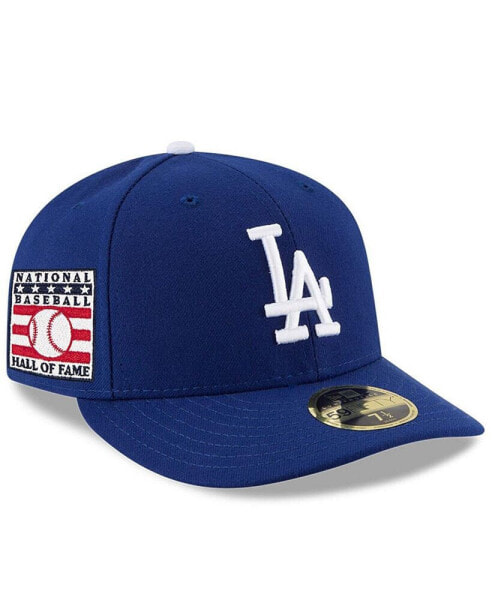 Men's Royal Los Angeles Dodgers National Baseball Hall of Fame Low Profile 59FIFTY Fitted Hat