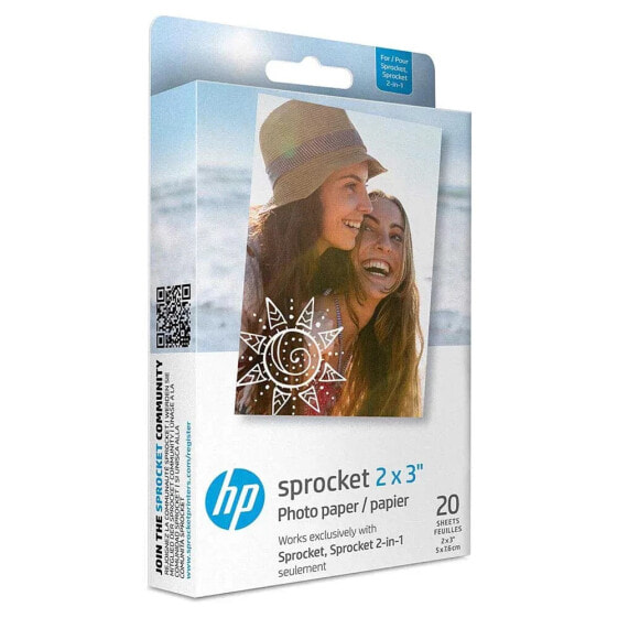 HP Zink 2x3 20 Pack photo paper