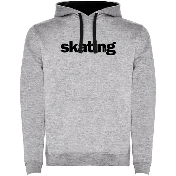 KRUSKIS Word Skating Two-Colour hoodie