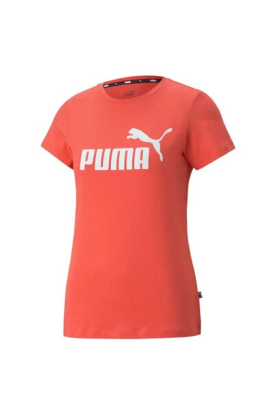 Футболка PUMA ESS Logo Tee Salmon (s)