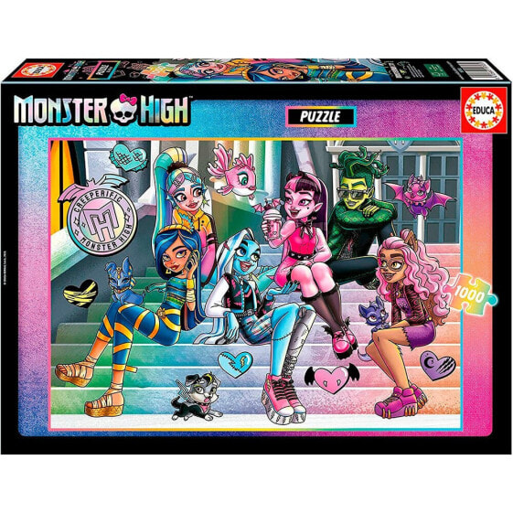 Развивающийся пазл EDUCA BORRAS Monster High 1000 элементов