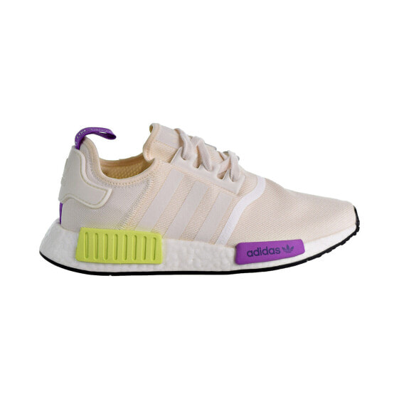 Adidas Nmd_R1 Men's Shoes Chalk White-Semi Solar Yellow D96626