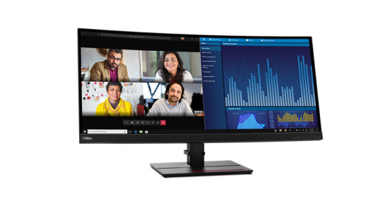 Lenovo ThinkVision P34w-20 34.14" WQHD Ultra-Wide Curved Monitor