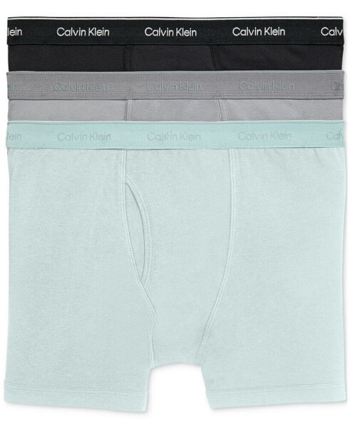 Men's 3-Pack Cotton Classics Boxer Briefs Underwear