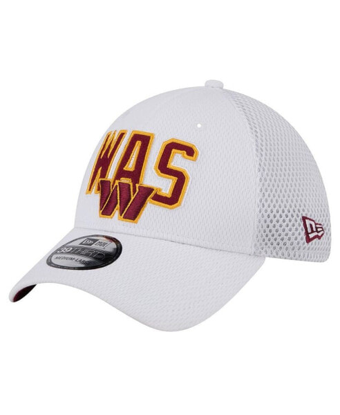 Men's White Washington Commanders Breakers 39THIRTY Flex Hat