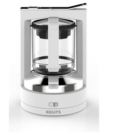 Krups KM4682 - Drip coffee maker - 1 L - 850 W - White