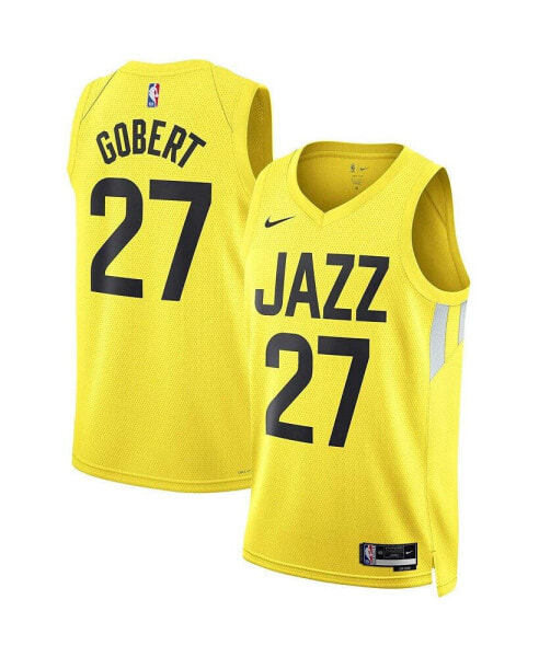 Men's and Women's Rudy Gobert Gold Utah Jazz Swingman Jersey - Icon Edition