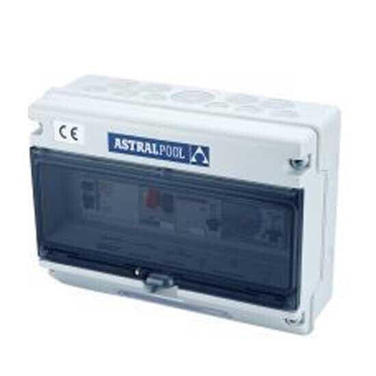 ASTRALPOOL 25726 Type B control box for pumps overload protection and underwater light with differential protection