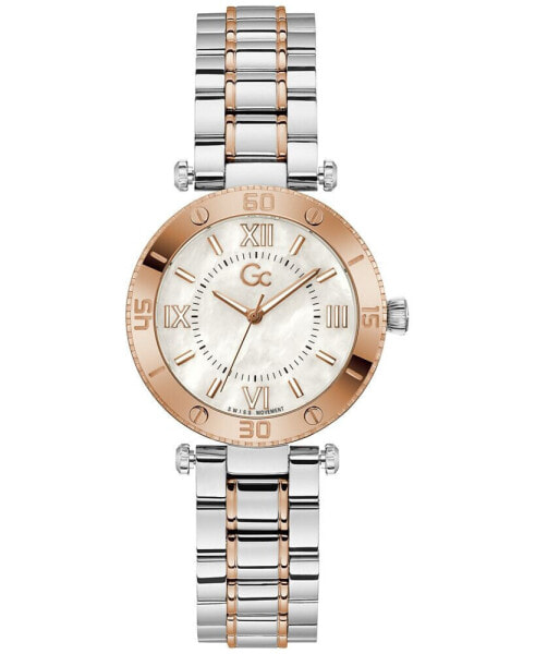 Gc Muse Women's Swiss Two-Tone Stainless Steel Bracelet Watch 34mm