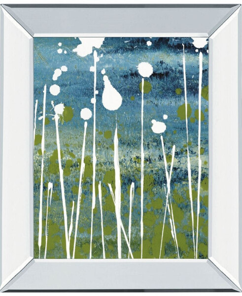 Midnight Blue by Liz Nichtberger Mirror Framed Print Wall Art, 22" x 26"