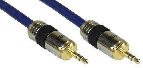 InLine Premium Audio Cable 3.5mm Stereo male / male 2m