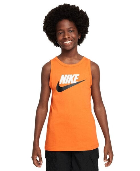 Рубашка для малышей Nike Sportswear Essential Cotton Tank Top, большой размер