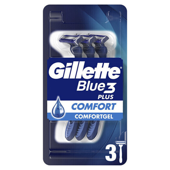 Disposable razors Blue 3 Comfort 3 pcs