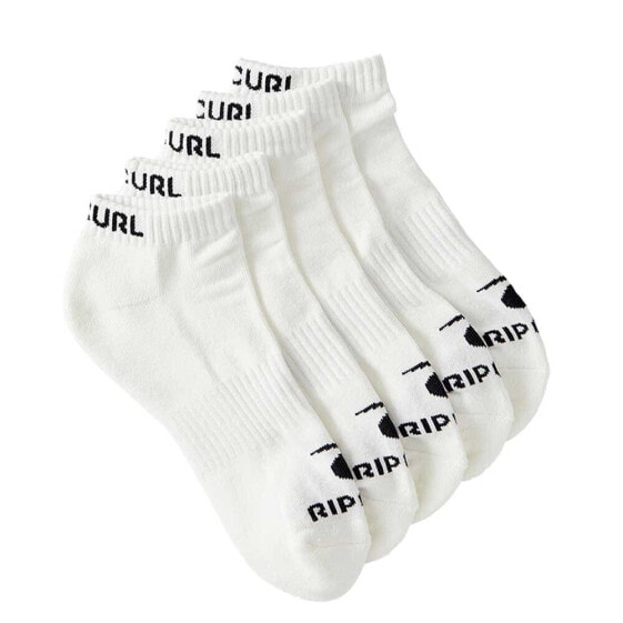 RIP CURL Brand Half long socks 5 pairs