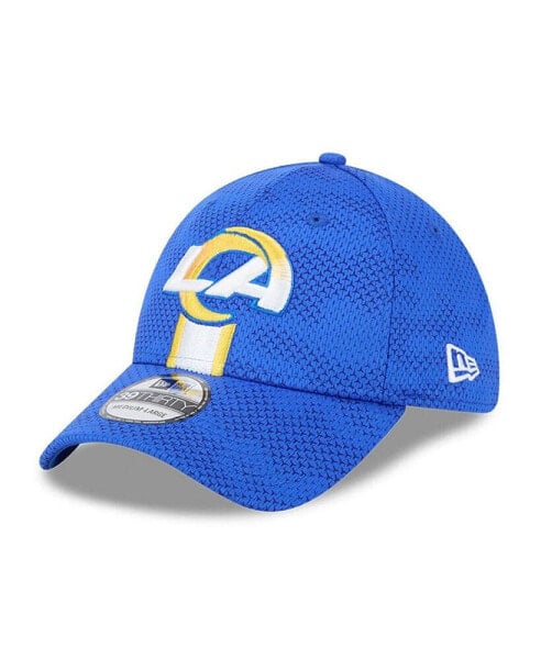 Men's Royal Los Angeles Rams 2024 Sideline 39THIRTY Flex Hat