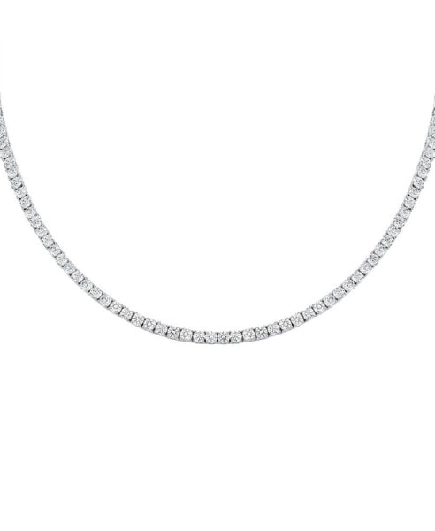 Elegant Cubic Zirconia Choker Tennis Necklace