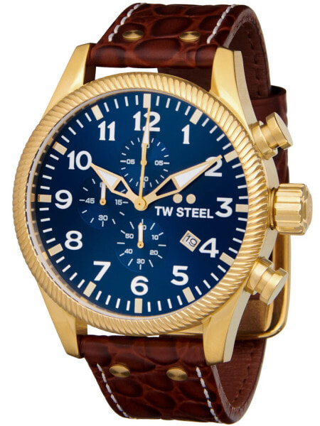 Наручные часы Diesel Mega Chief Quartz Chronograph Stainless Steel Watch 51mm.