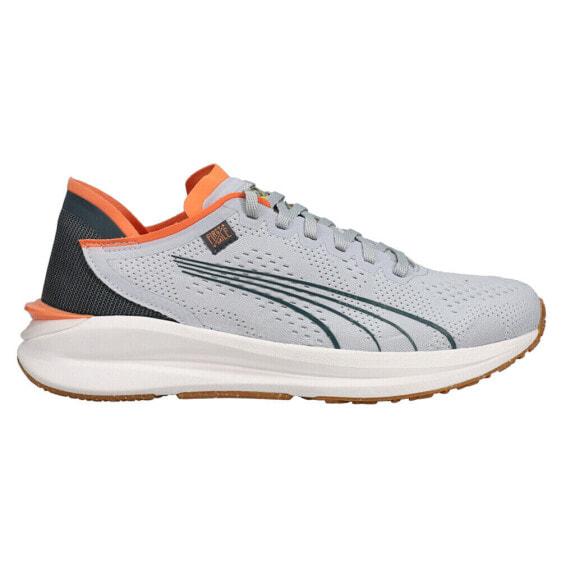 Puma First Mile X Electrify Nitro Running Womens Grey Sneakers Athletic Shoes 3