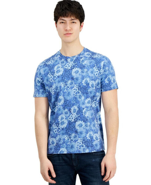 Men's Regular-Fit Solid Crewneck T-Shirt, Created for Macy's