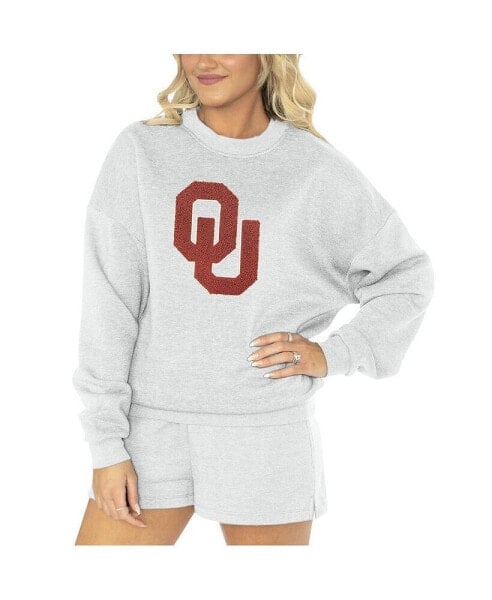 Пижама женская Gameday Couture Oklahoma Sooners Комплект Sweatshirt and Shorts
