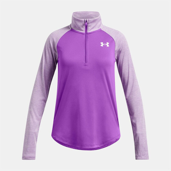 UNDER ARMOUR Tech Graphic half zip long sleeve T-shirt