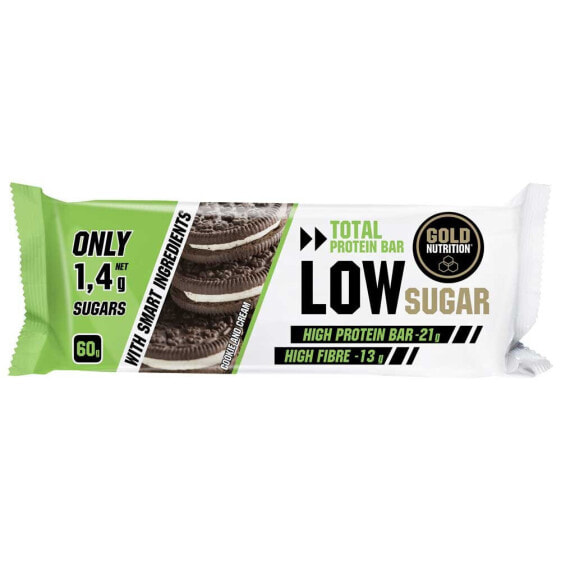 GOLD NUTRITION Protein Low Sugar 60g Cookie And Cream