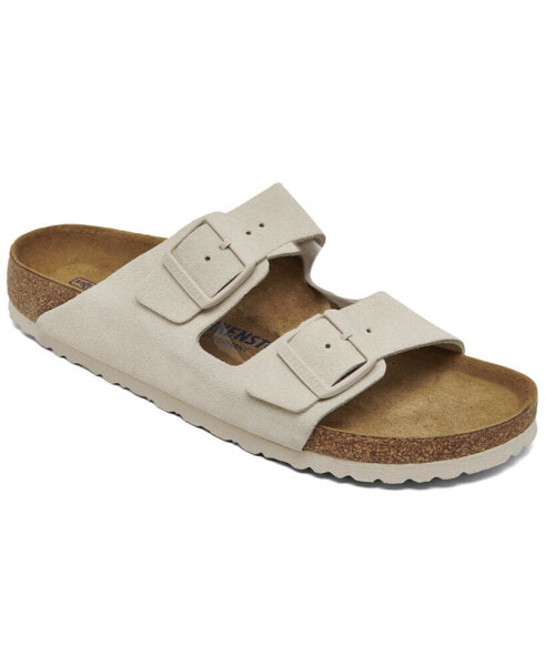 Women's Arizona Soft Footbed Suede Leather Sandals from Finish Line