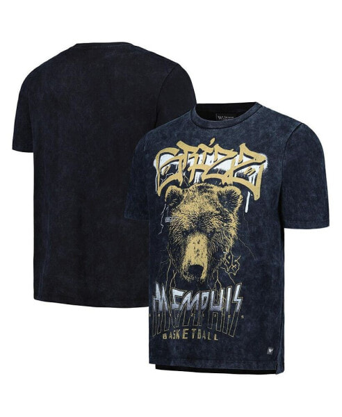 Men's and Women's Black Memphis Grizzlies Tour Band T-Shirt