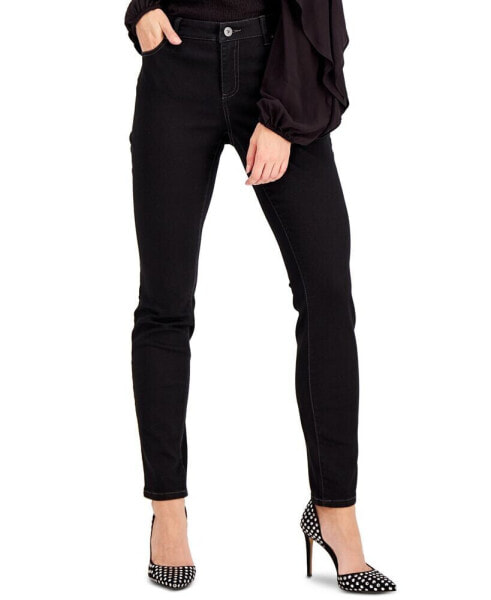 Petite Mid Rise Skinny Jeans, Created for Macy's