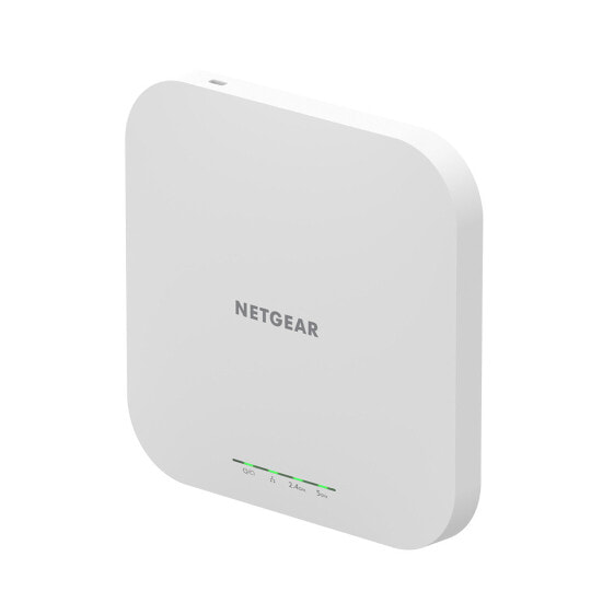 Netgear Insight Cloud Managed WiFi 6 AX1800 Dual Band Access Point (WAX610) - 1800 Mbit/s - 600 Mbit/s - 1200 Mbit/s - 10,100,1000,2500 Mbit/s - IEEE 802.11a - IEEE 802.11ac - IEEE 802.11ax - IEEE 802.11b - IEEE 802.11g - IEEE 802.11i - IEEE... - 250 user(s)