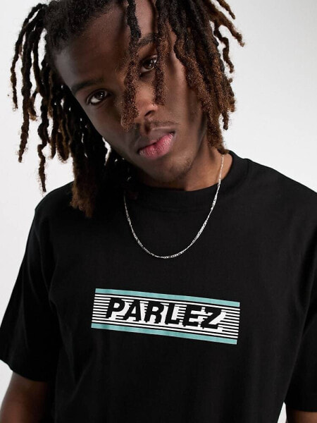 Parlez salton t-shirt in black