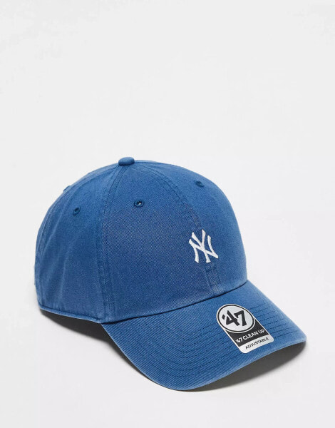 47 Brand NY Yankees mini logo cap in blue