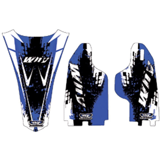 WHY STICKERS Yamaha WR450F 2007-2009 rear fender graphics kit